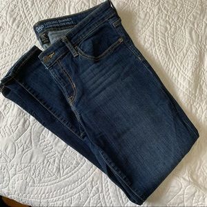 Gap Legging Skimmer Skinny Jeans - 8/29 - Dark Wash/No Distressing